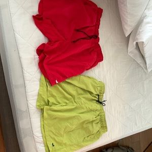 Southern Marsh Lot of 2 swim trunks size M